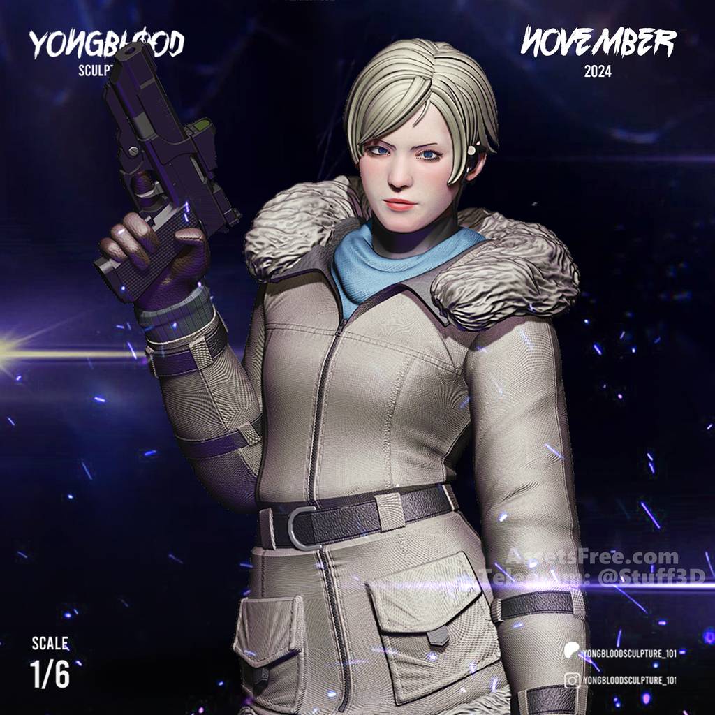 P站图纸印象馆 Yongblood Sculpture 生化危机 雪莉·柏金 Yongblood Sculpture 生化危机 雪莉·柏金