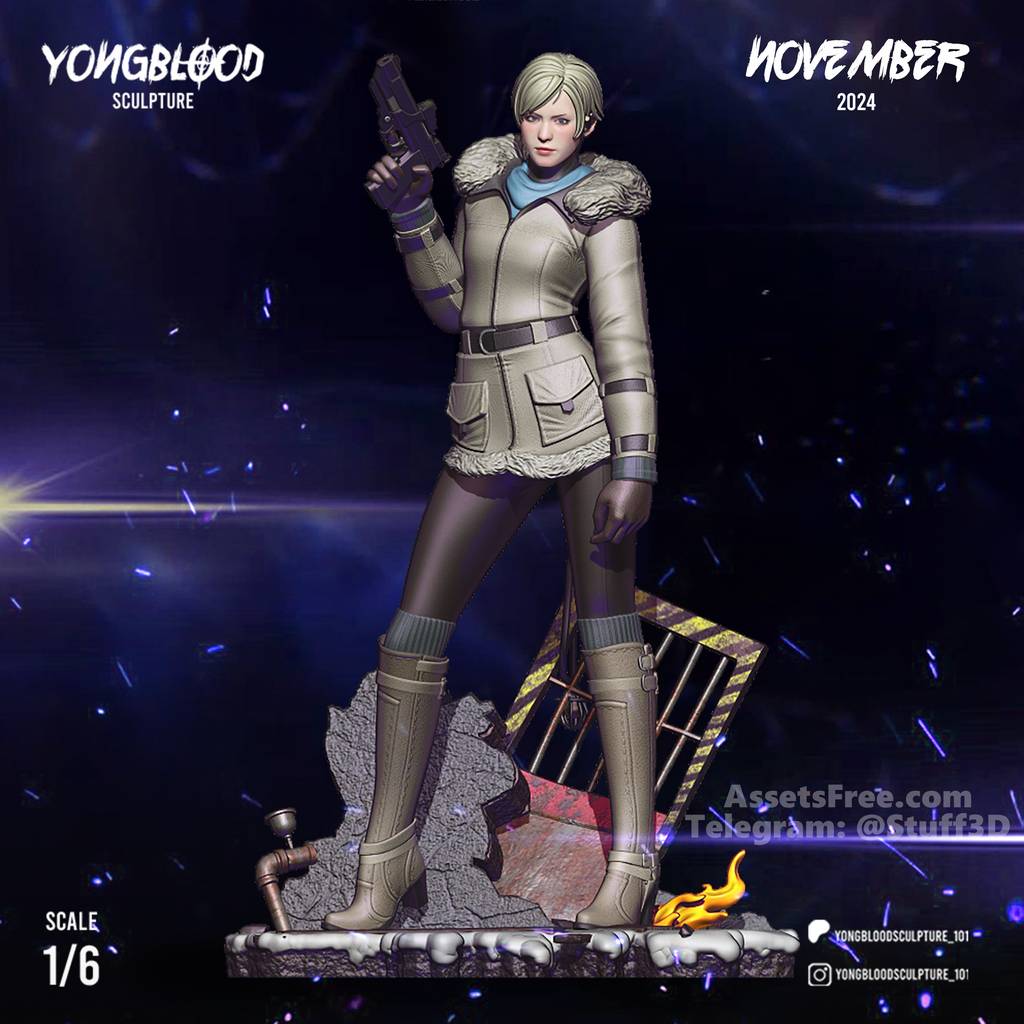 P站图纸印象馆 Yongblood Sculpture 生化危机 雪莉·柏金 Yongblood Sculpture 生化危机 雪莉·柏金