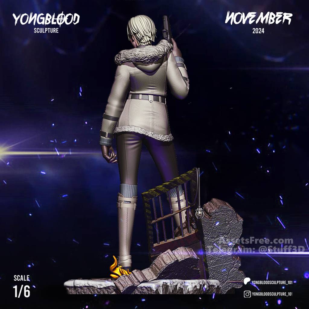 P站图纸印象馆 Yongblood Sculpture 生化危机 雪莉·柏金 Yongblood Sculpture 生化危机 雪莉·柏金