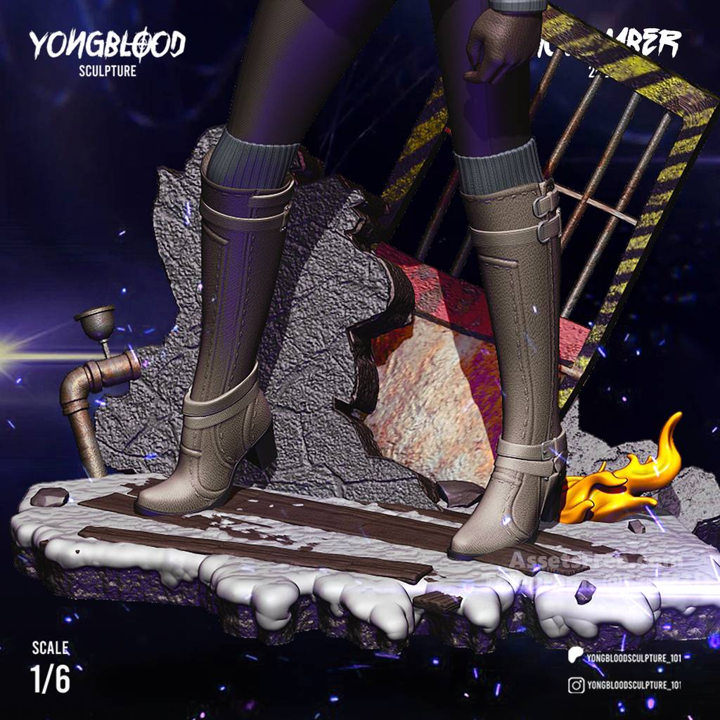 P站图纸印象馆 Yongblood Sculpture 生化危机 雪莉·柏金 Yongblood Sculpture 生化危机 雪莉·柏金