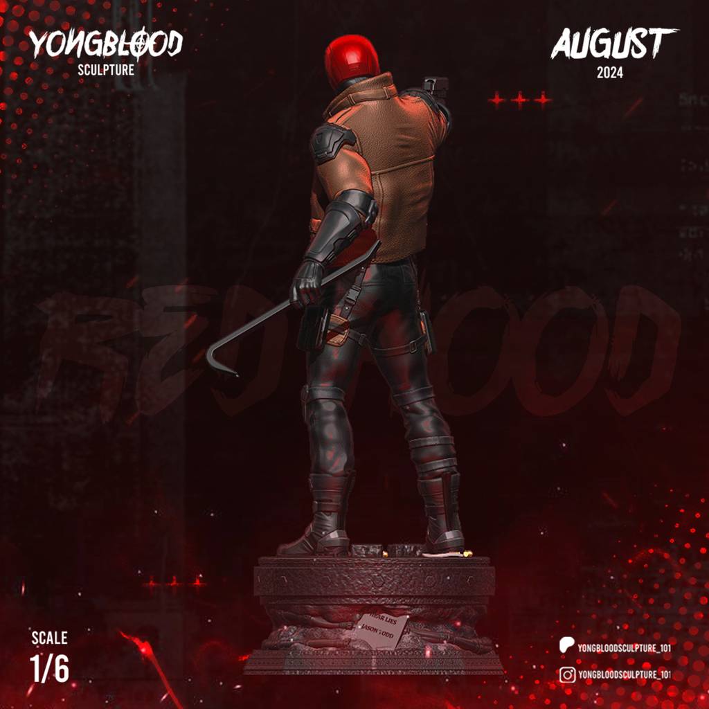 P站图纸印象馆 Yongblood Sculpture DC漫画 红头罩 Yongblood Sculpture DC漫画 红头罩