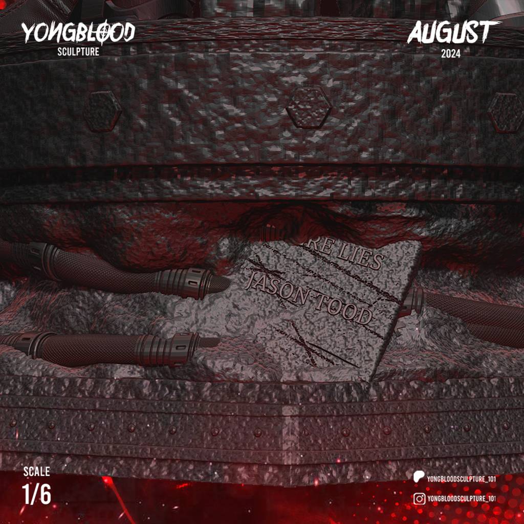 P站图纸印象馆 Yongblood Sculpture DC漫画 红头罩 Yongblood Sculpture DC漫画 红头罩