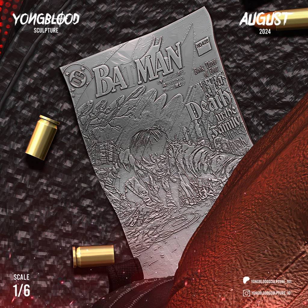 P站图纸印象馆 Yongblood Sculpture DC漫画 红头罩 Yongblood Sculpture DC漫画 红头罩