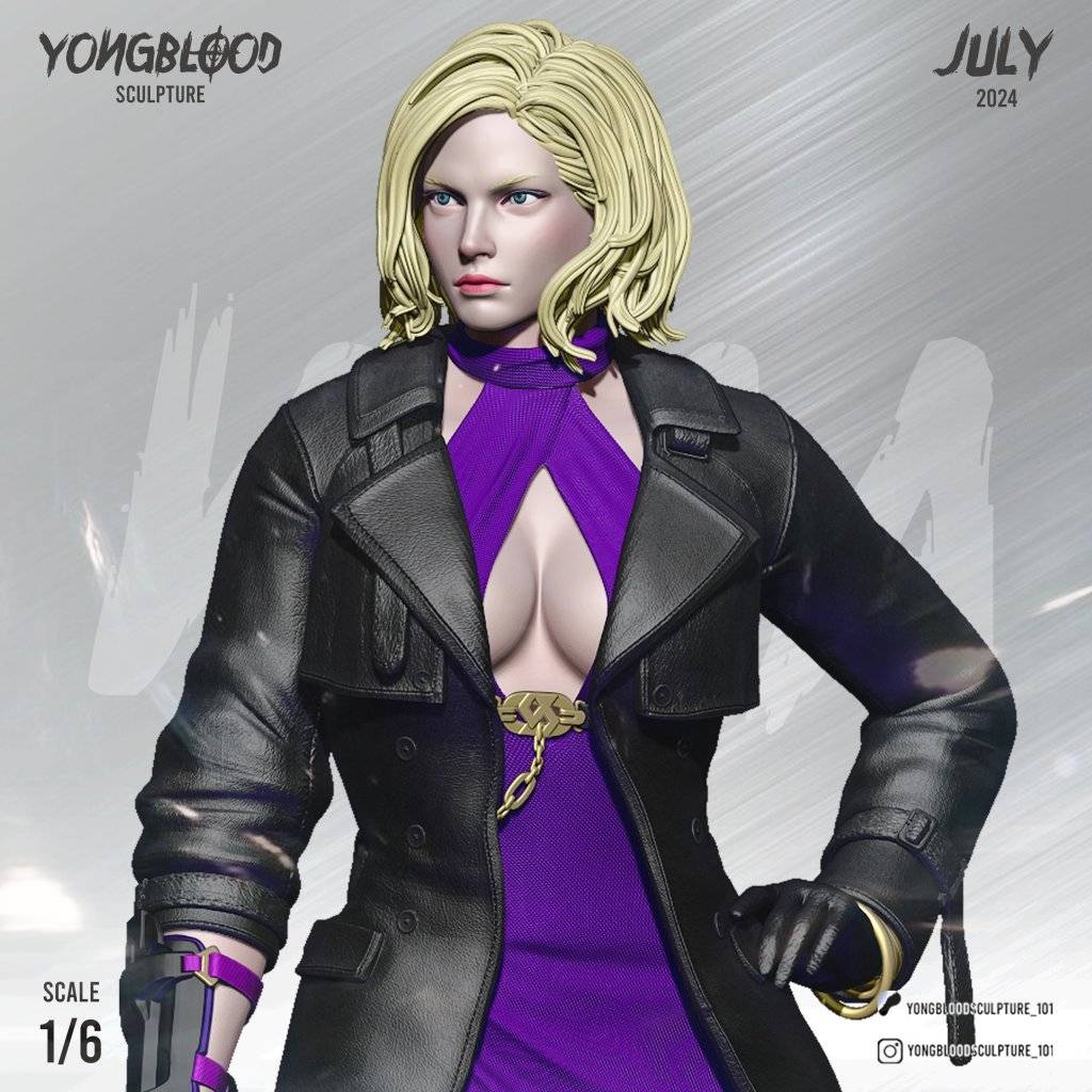 P站图纸印象馆 Yongblood Sculpture 铁拳 妮娜·威廉姆斯 Yongblood Sculpture 铁拳 妮娜·威廉姆斯