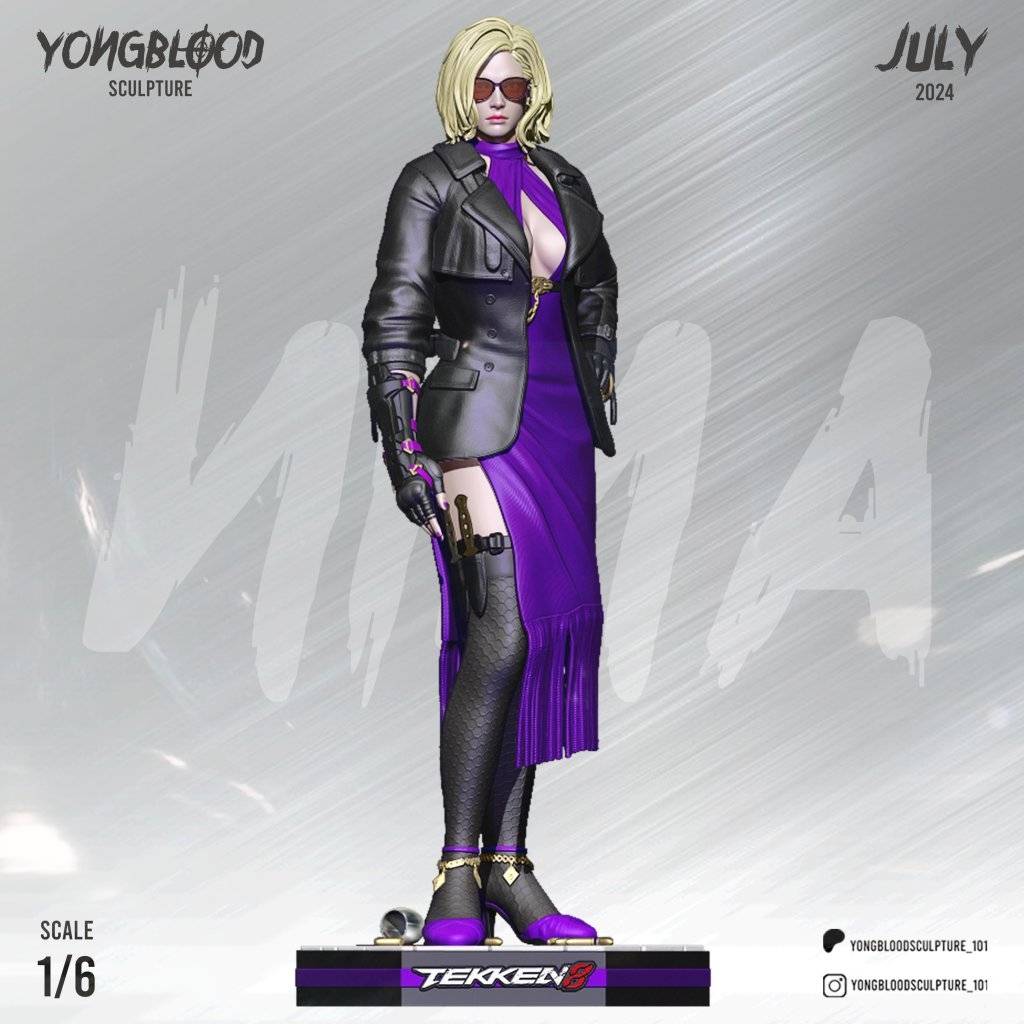 P站图纸印象馆 Yongblood Sculpture 铁拳 妮娜·威廉姆斯 Yongblood Sculpture 铁拳 妮娜·威廉姆斯