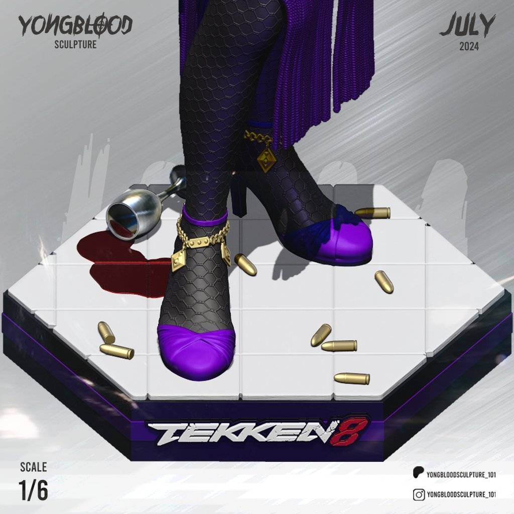 P站图纸印象馆 Yongblood Sculpture 铁拳 妮娜·威廉姆斯 Yongblood Sculpture 铁拳 妮娜·威廉姆斯