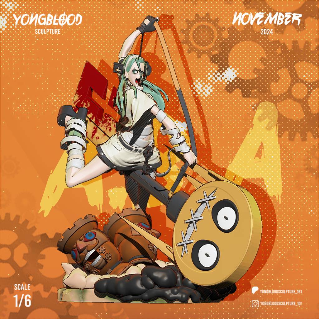 P站图纸印象馆 Yongblood Sculpture 罪恶装备 A.B.A Yongblood Sculpture 罪恶装备 A.B.A