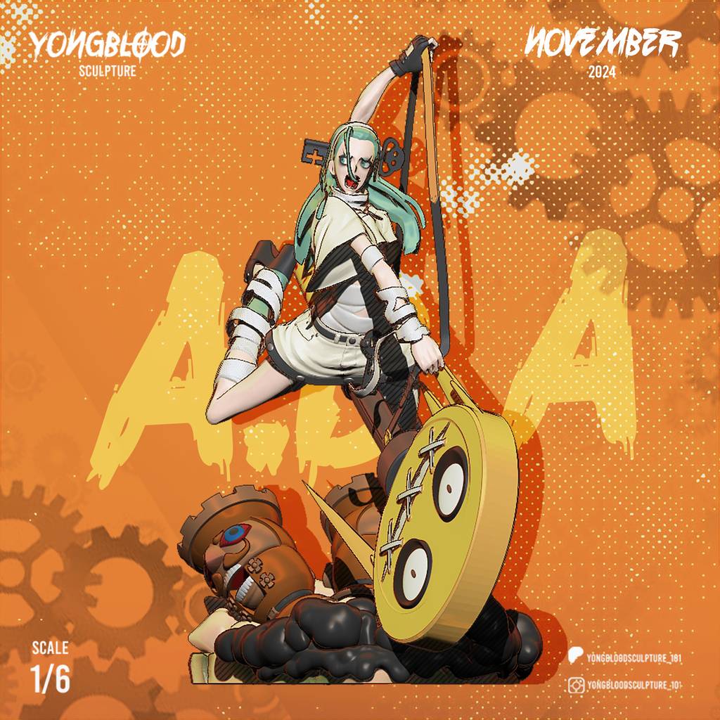 P站图纸印象馆 Yongblood Sculpture 罪恶装备 A.B.A Yongblood Sculpture 罪恶装备 A.B.A
