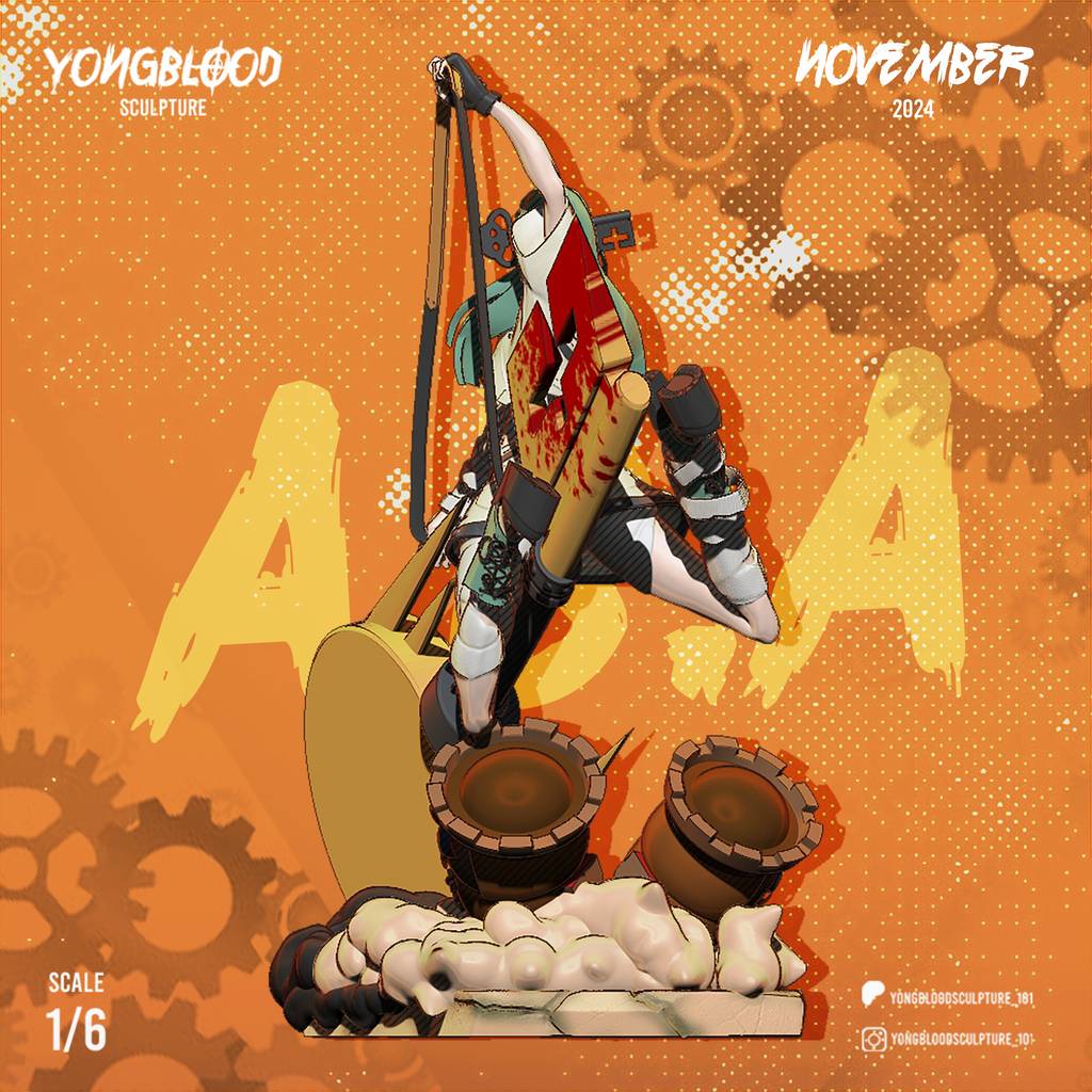 P站图纸印象馆 Yongblood Sculpture 罪恶装备 A.B.A Yongblood Sculpture 罪恶装备 A.B.A