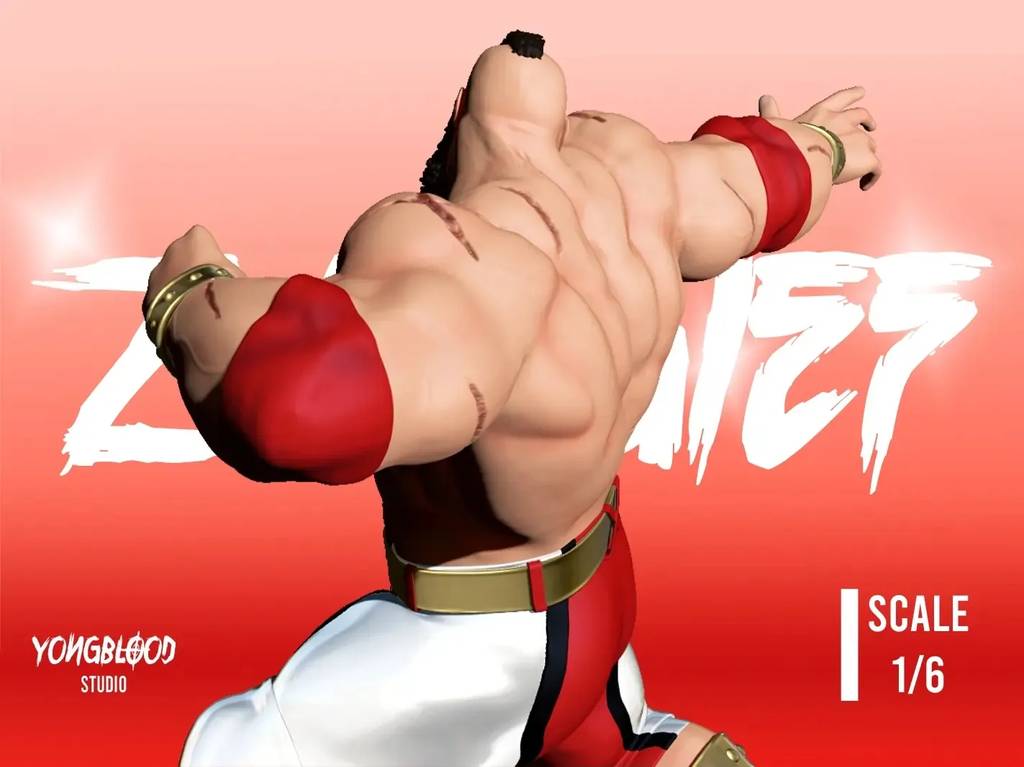 P站图纸印象馆 Yongblood Sculpture 街头霸王 桑吉尔夫 Yongblood Sculpture 街头霸王 桑吉尔夫