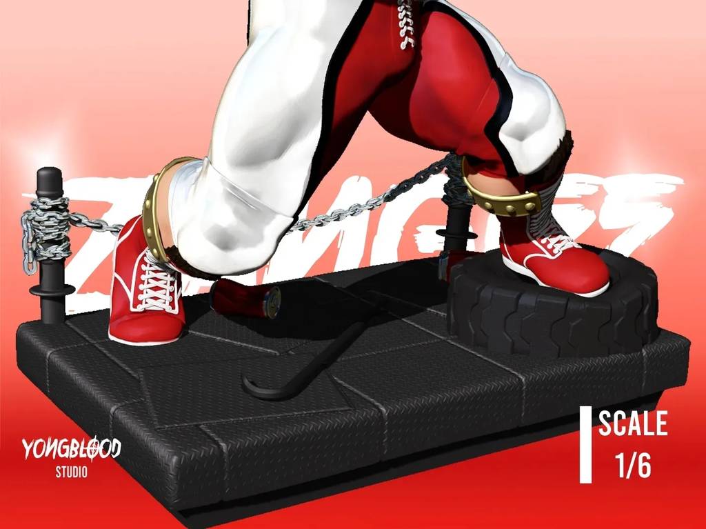 P站图纸印象馆 Yongblood Sculpture 街头霸王 桑吉尔夫 Yongblood Sculpture 街头霸王 桑吉尔夫