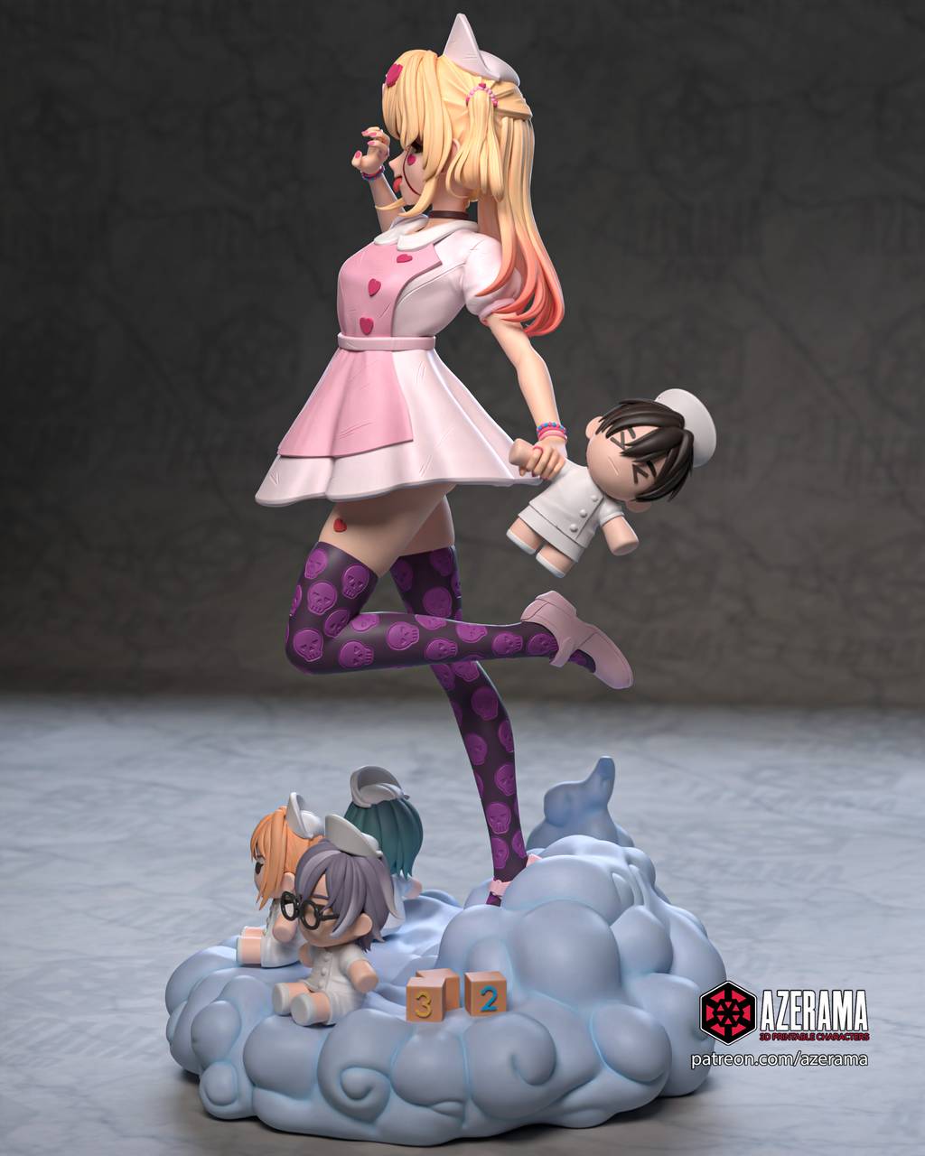 P站图纸印象馆 Azerama 超喜欢你的100个女朋友 Ahko Azerama 超喜欢你的100个女朋友 Ahko