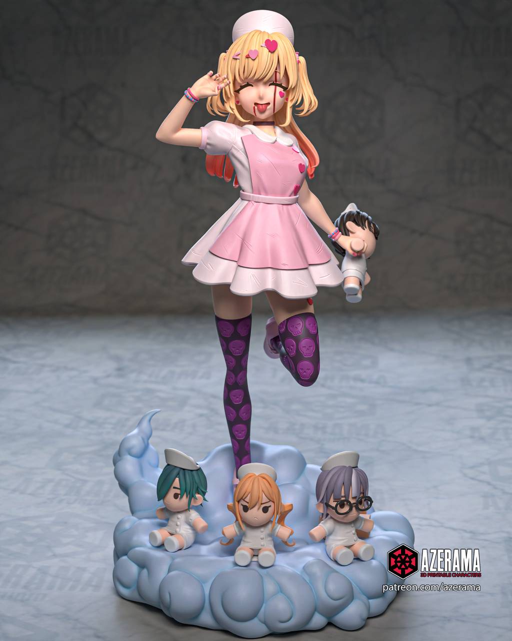 P站图纸印象馆 Azerama 超喜欢你的100个女朋友 Ahko Azerama 超喜欢你的100个女朋友 Ahko