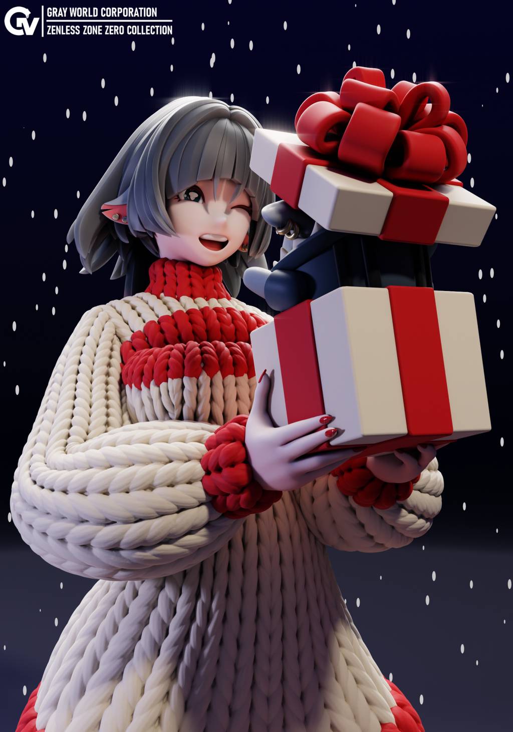 P站图纸印象馆 GrayWorld 绝区零 简·杜 GrayWorld 绝区零 简·杜