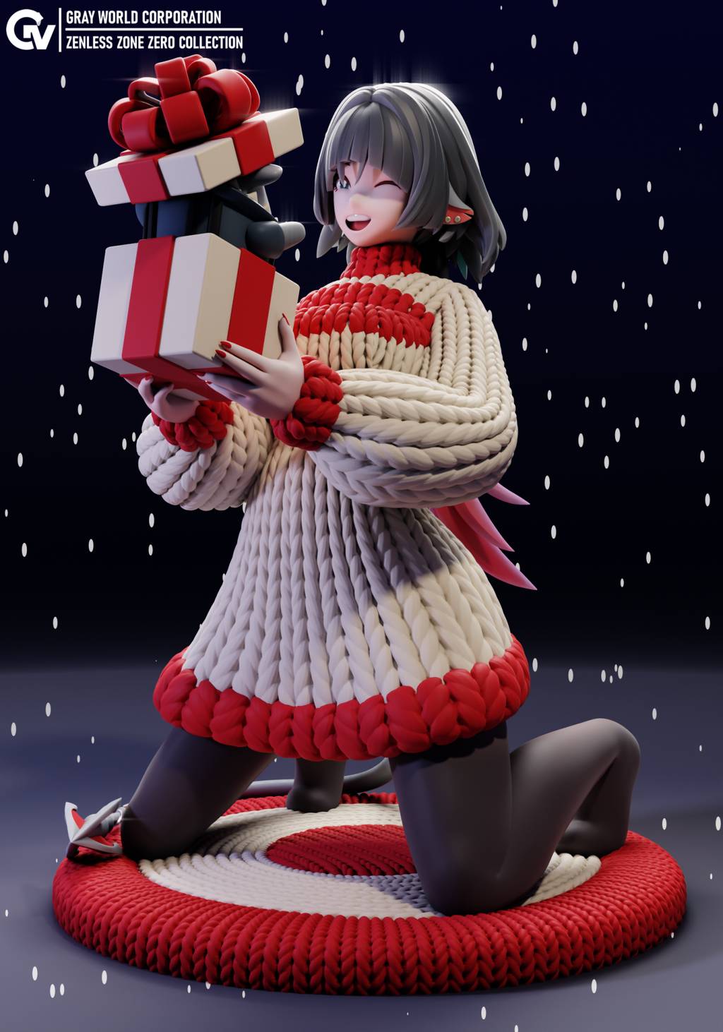 P站图纸印象馆 GrayWorld 绝区零 简·杜 GrayWorld 绝区零 简·杜