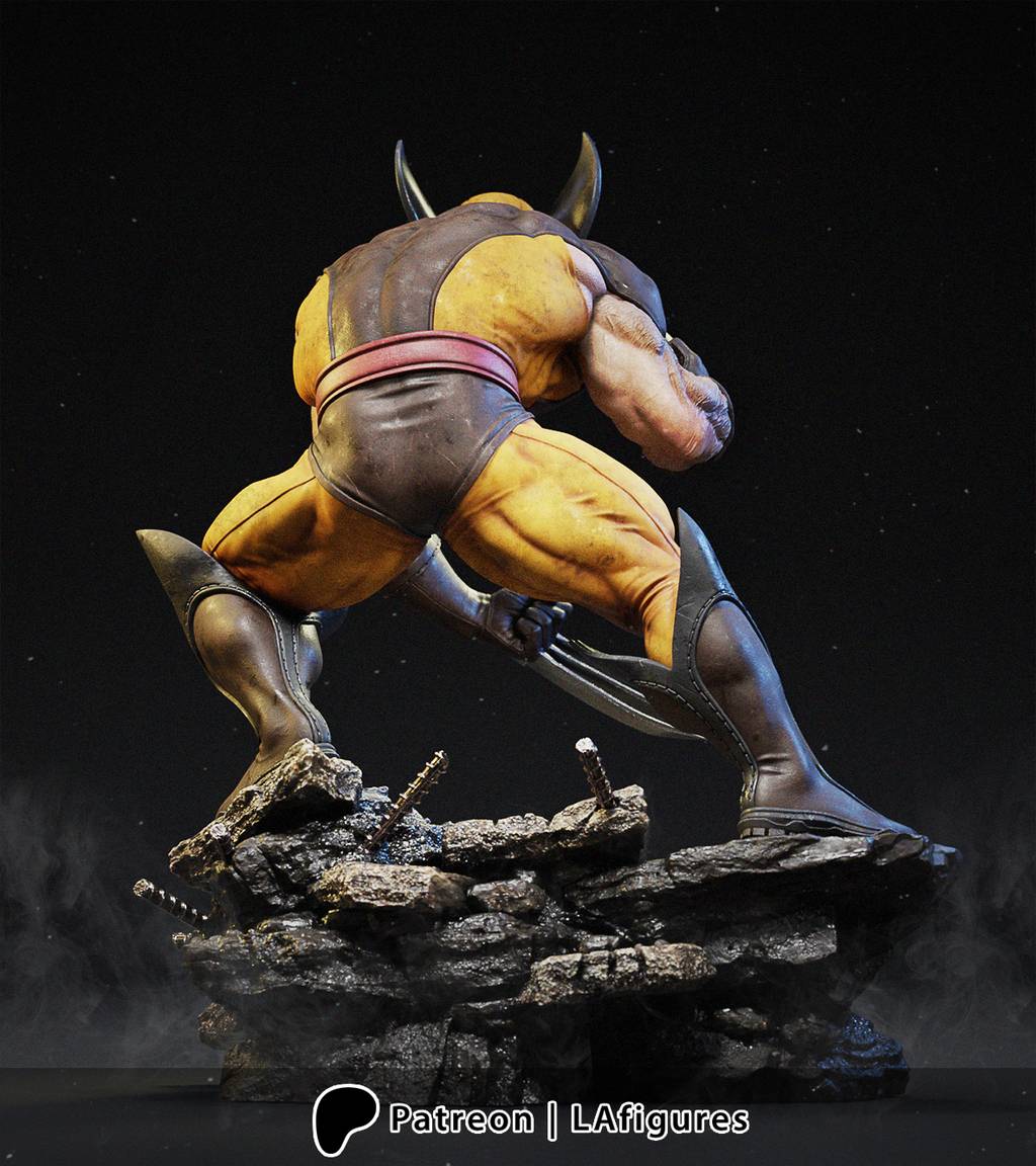 P站图纸印象馆 L.A Figures 漫威 金刚狼 L.A Figures 漫威 金刚狼