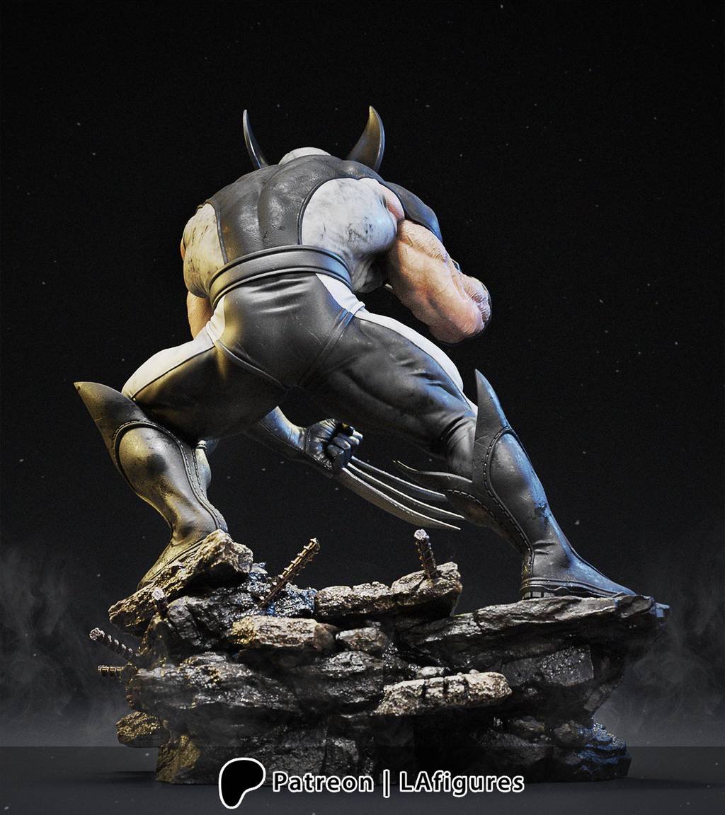 P站图纸印象馆 L.A Figures 漫威 金刚狼 L.A Figures 漫威 金刚狼