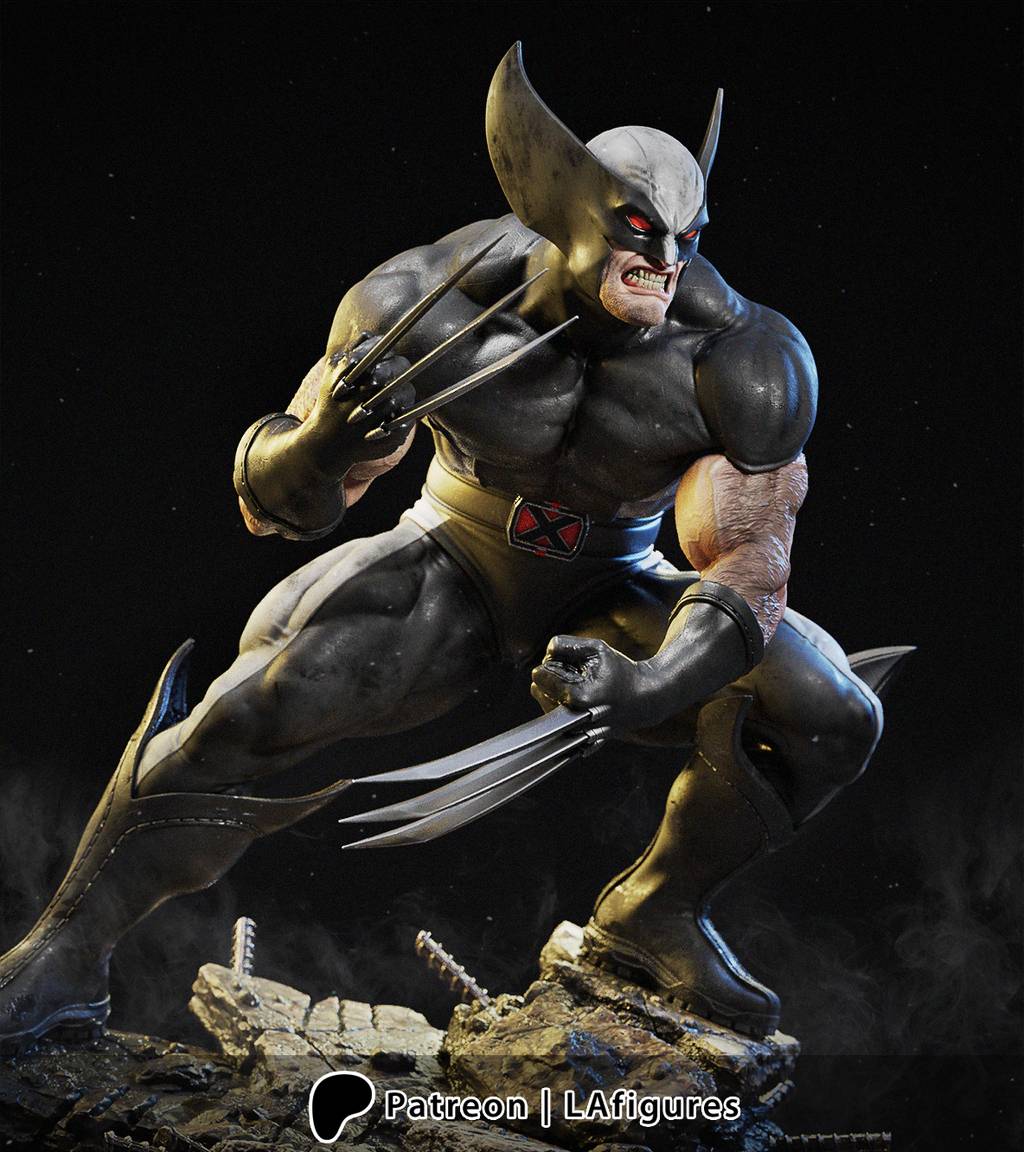 P站图纸印象馆 L.A Figures 漫威 金刚狼 L.A Figures 漫威 金刚狼
