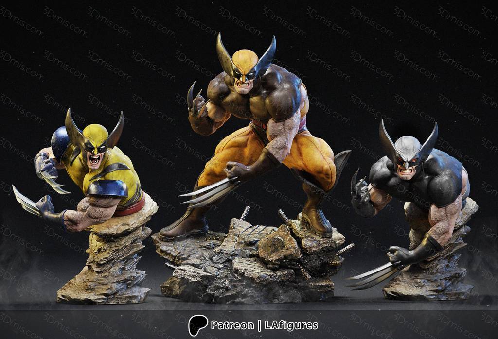 P站图纸印象馆 L.A Figures 漫威 金刚狼 L.A Figures 漫威 金刚狼