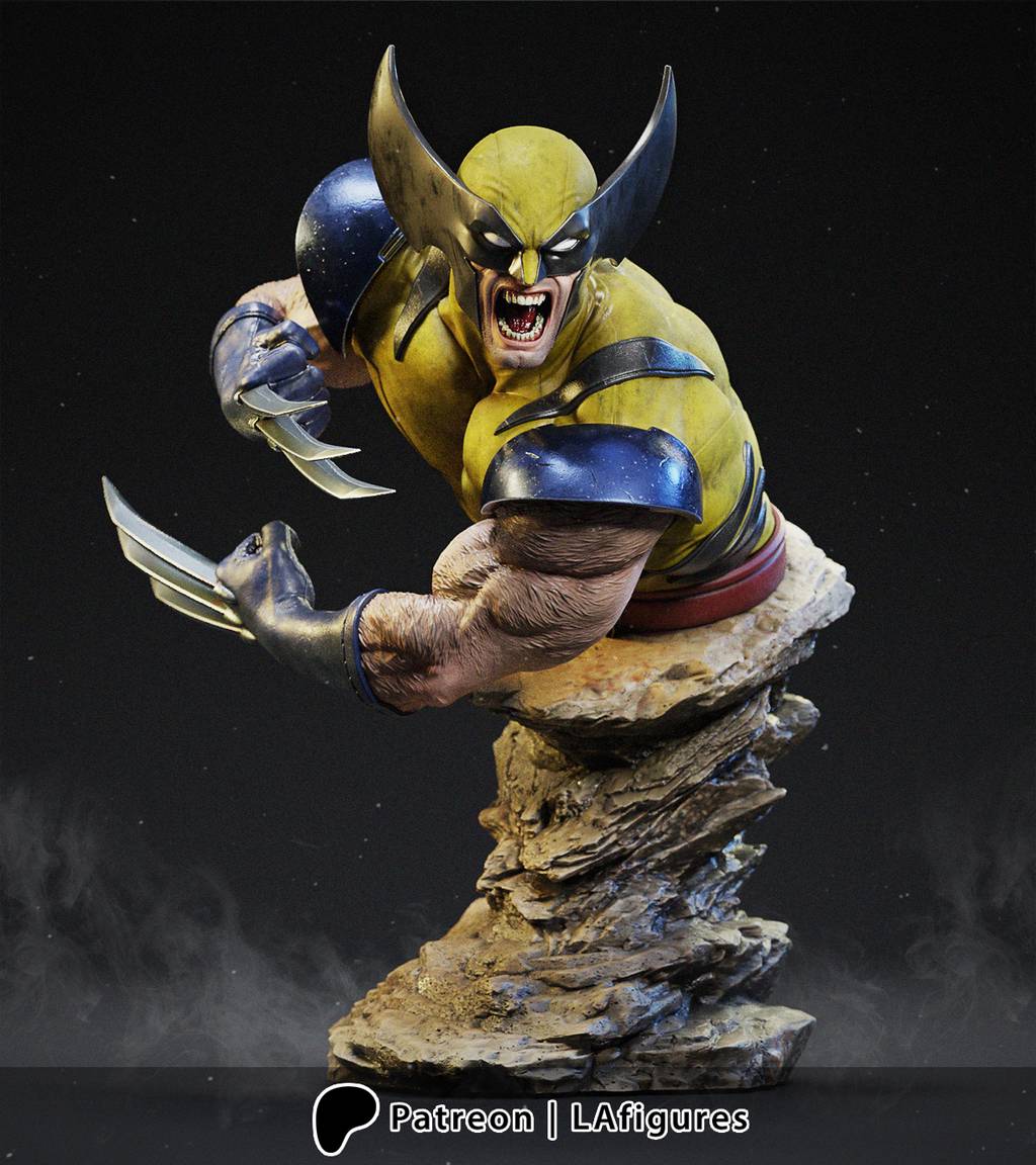 P站图纸印象馆 L.A Figures 漫威 金刚狼 L.A Figures 漫威 金刚狼