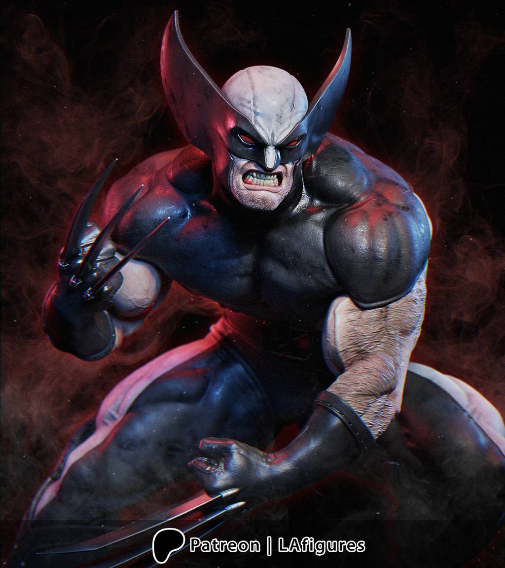 P站图纸印象馆 L.A Figures 漫威 金刚狼 L.A Figures 漫威 金刚狼