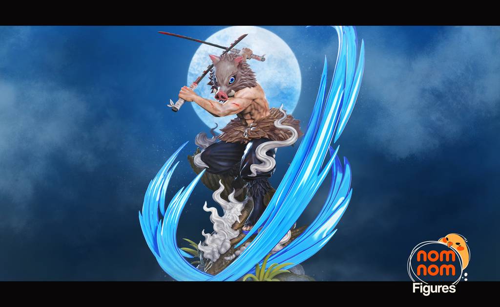 P站图纸印象馆 NomNom 鬼灭之刃 嘴平伊之助 NomNom 鬼灭之刃 嘴平伊之助