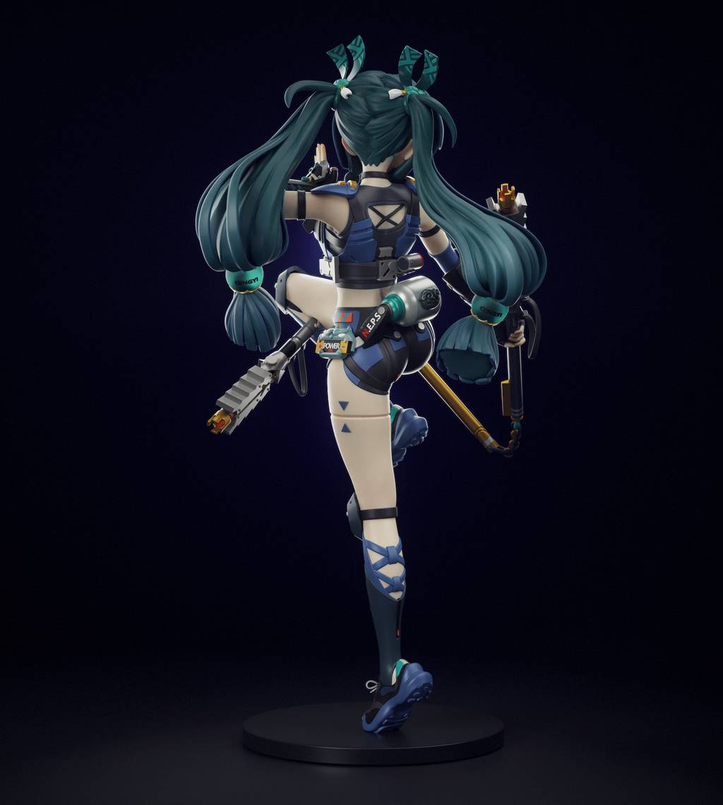 P站图纸印象馆 Tenshi Figures 绝区零 青衣 Tenshi Figures 绝区零 青衣