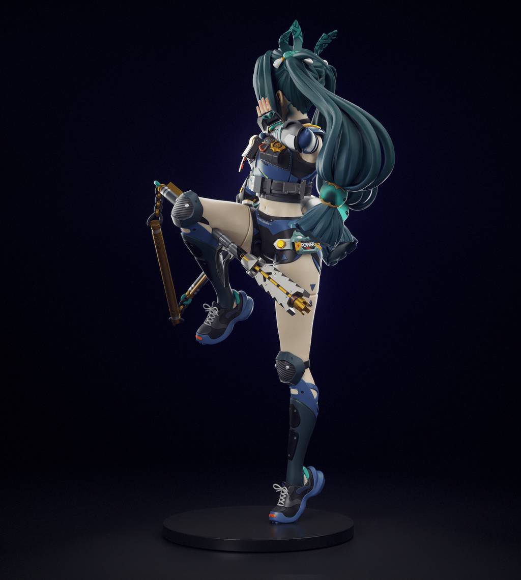 P站图纸印象馆 Tenshi Figures 绝区零 青衣 Tenshi Figures 绝区零 青衣