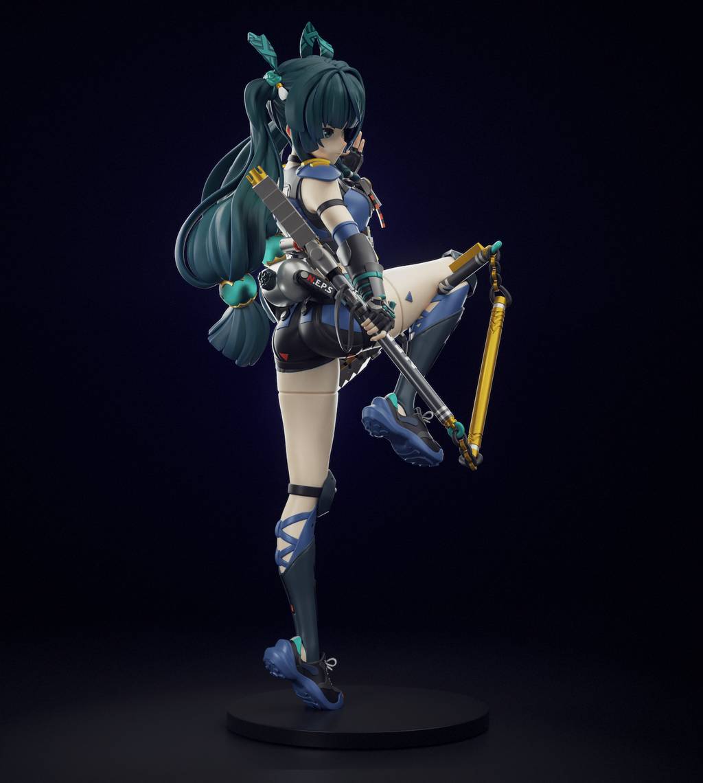 P站图纸印象馆 Tenshi Figures 绝区零 青衣 Tenshi Figures 绝区零 青衣