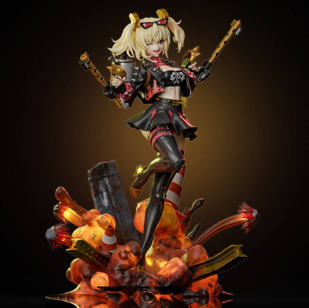 P站图纸印象馆 Tenshi Figures 绝区零 柏妮思·怀特 Tenshi Figures 绝区零 柏妮思·怀特