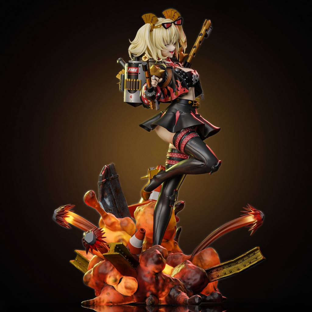 P站图纸印象馆 Tenshi Figures 绝区零 柏妮思·怀特 Tenshi Figures 绝区零 柏妮思·怀特