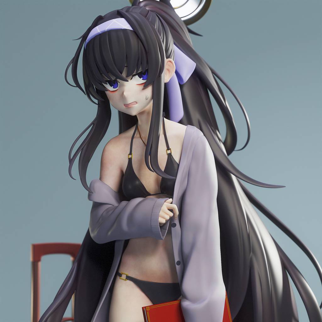 P站图纸印象馆 Tenshi Figures 碧蓝档案 古关忧 Tenshi Figures 碧蓝档案 古关忧