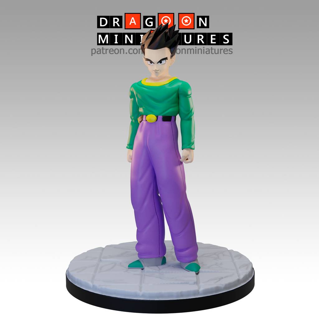 P站图纸印象馆 Dragoon 龙珠GT 孙悟天 Dragoon 龙珠GT 孙悟天