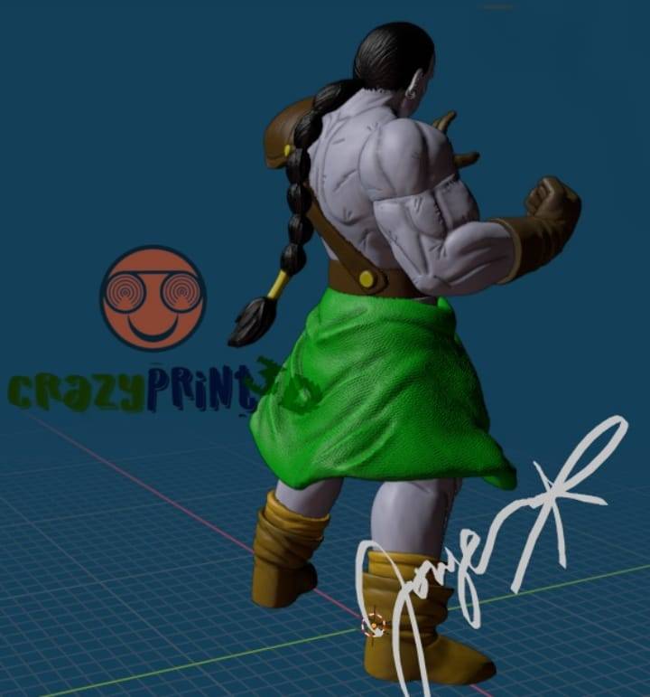 P站图纸印象馆 龙珠 人造人14号 龙珠 人造人14号