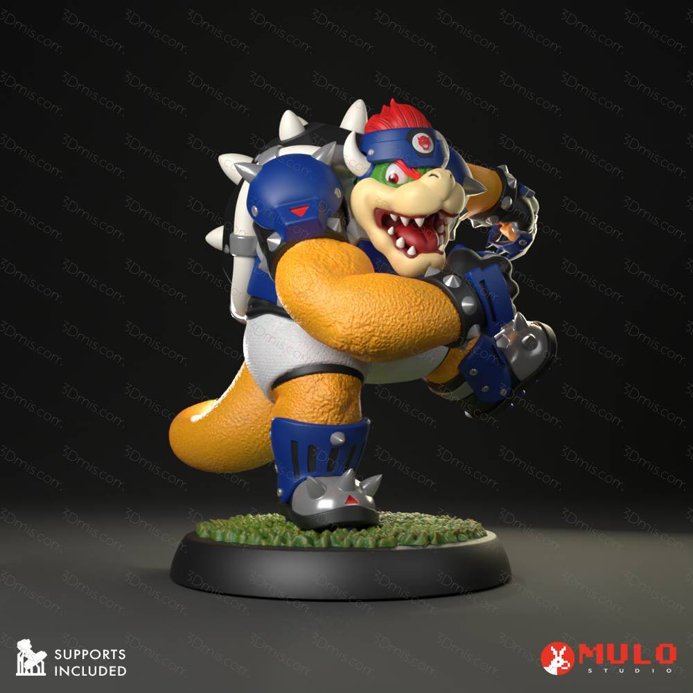 P站图纸印象馆 超级马里奥 库巴 超级马里奥 库巴