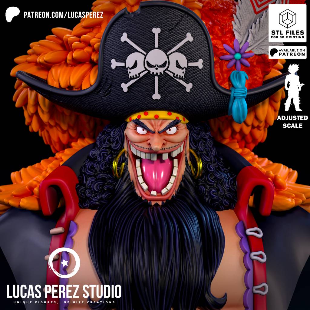 P站图纸印象馆 Lucas Perez 海贼王 马歇尔·D·蒂奇 Lucas Perez 海贼王 马歇尔·D·蒂奇