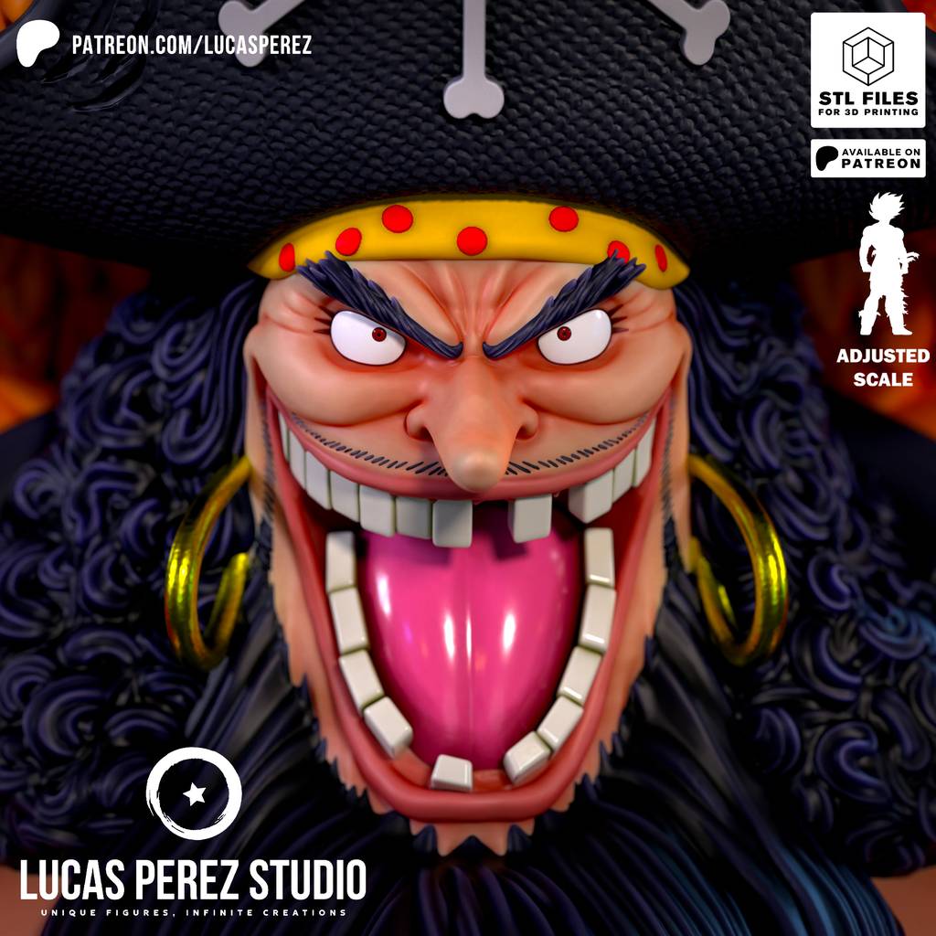 P站图纸印象馆 Lucas Perez 海贼王 马歇尔·D·蒂奇 Lucas Perez 海贼王 马歇尔·D·蒂奇