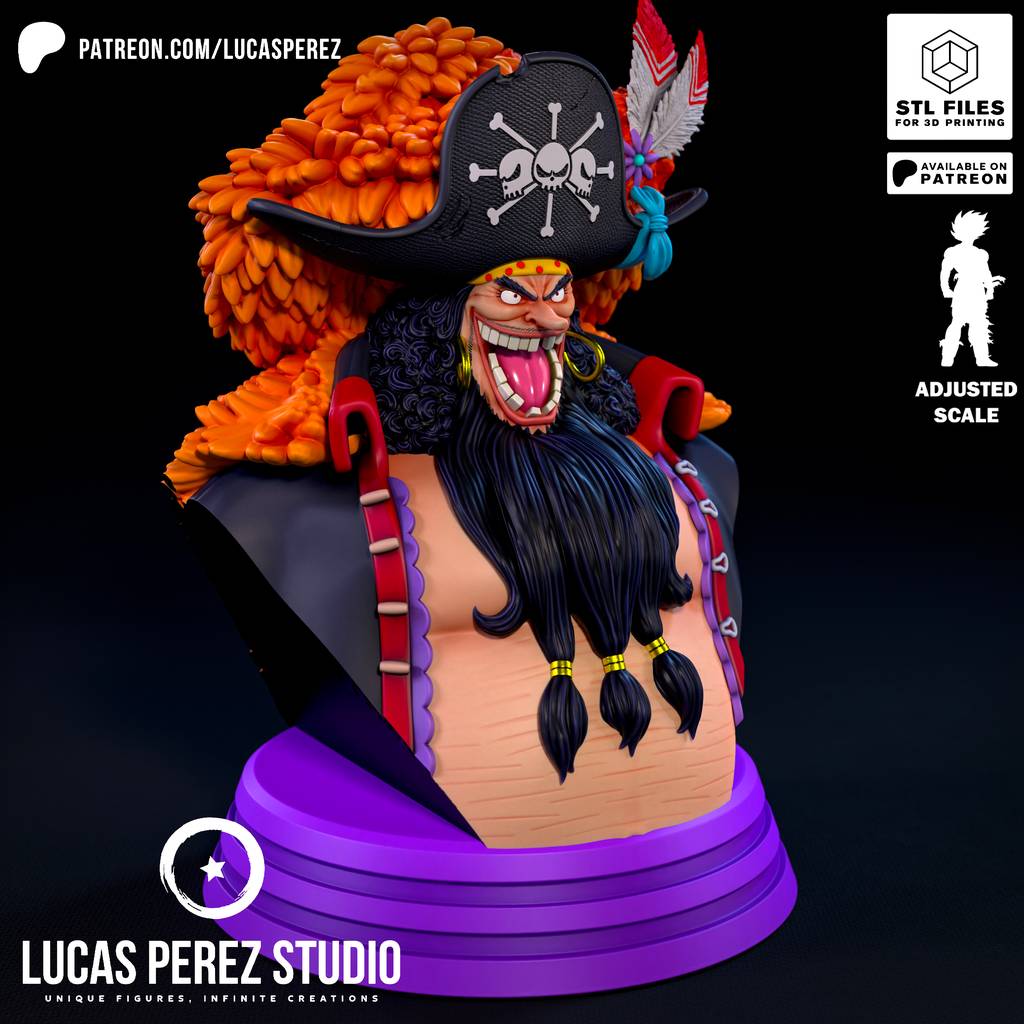 P站图纸印象馆 Lucas Perez 海贼王 马歇尔·D·蒂奇 Lucas Perez 海贼王 马歇尔·D·蒂奇