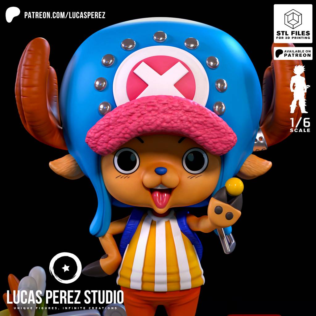 P站图纸印象馆 Lucas Perez 海贼王 乔巴 Lucas Perez 海贼王 乔巴