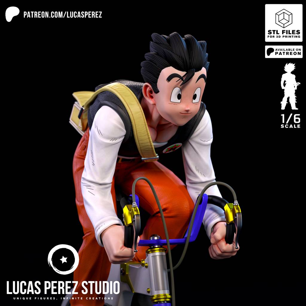 P站图纸印象馆 Lucas Perez 龙珠 孙悟饭 Lucas Perez 龙珠 孙悟饭