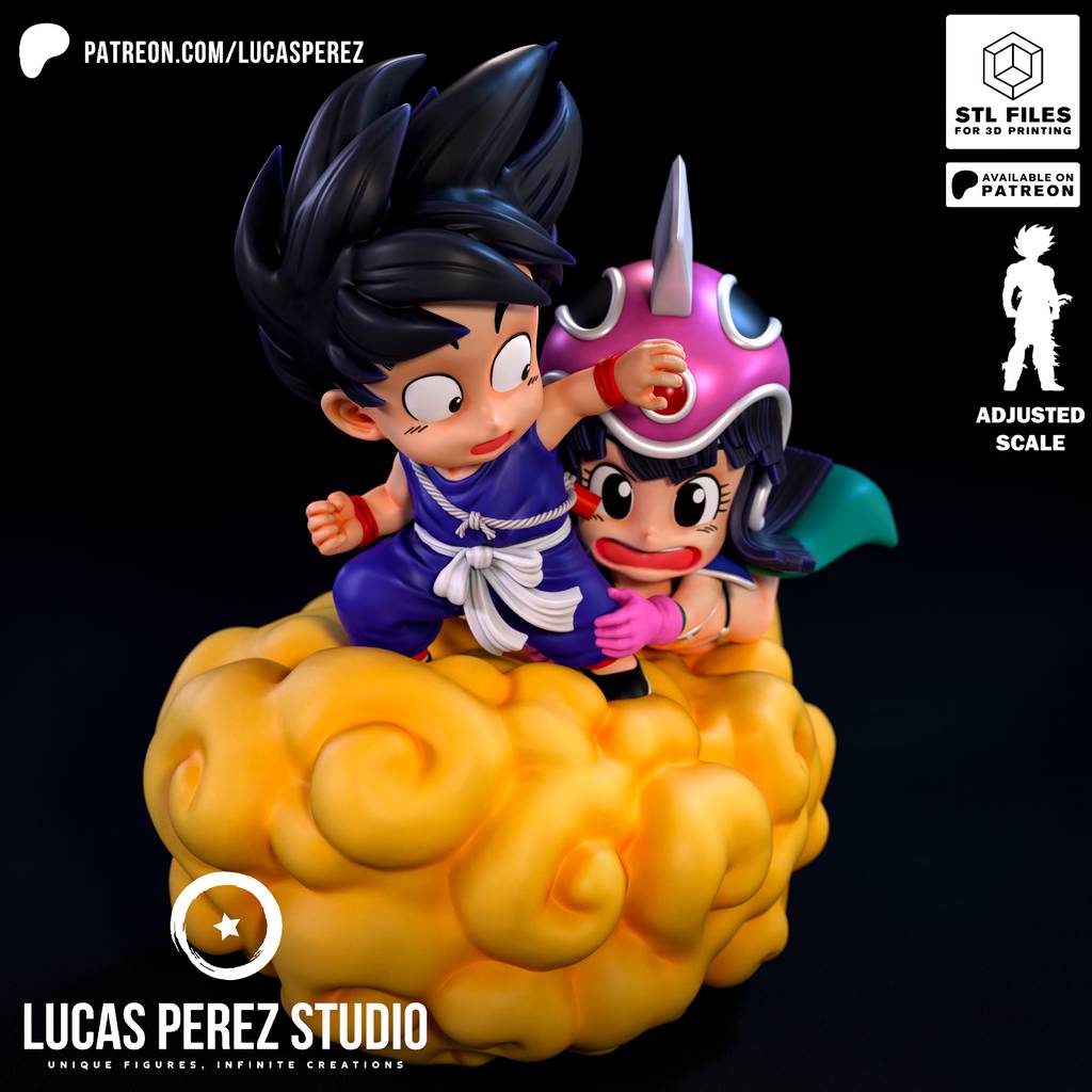 P站图纸印象馆 Lucas Perez 龙珠 悟空和琪琪 Lucas Perez 龙珠 悟空和琪琪