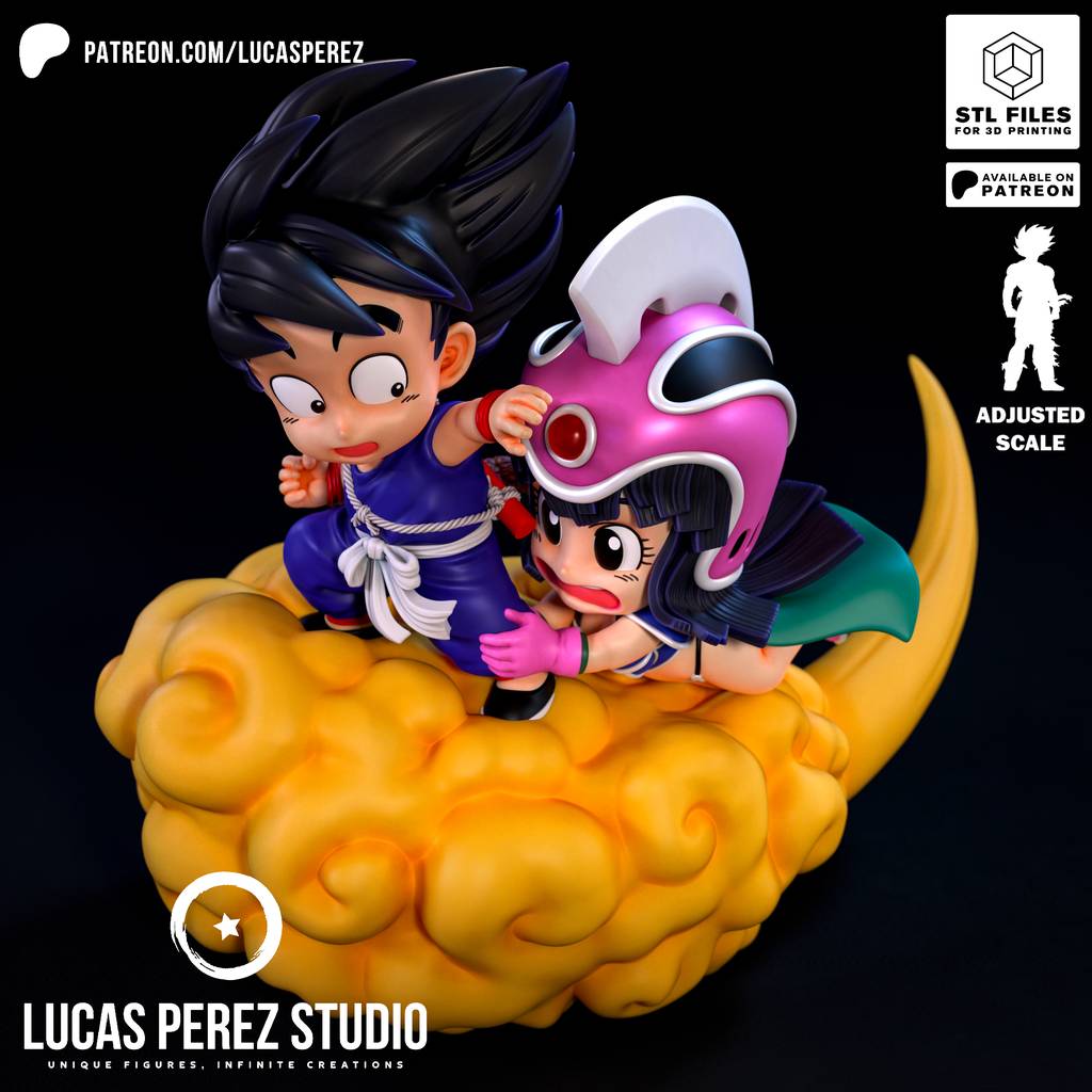 P站图纸印象馆 Lucas Perez 龙珠 悟空和琪琪 Lucas Perez 龙珠 悟空和琪琪