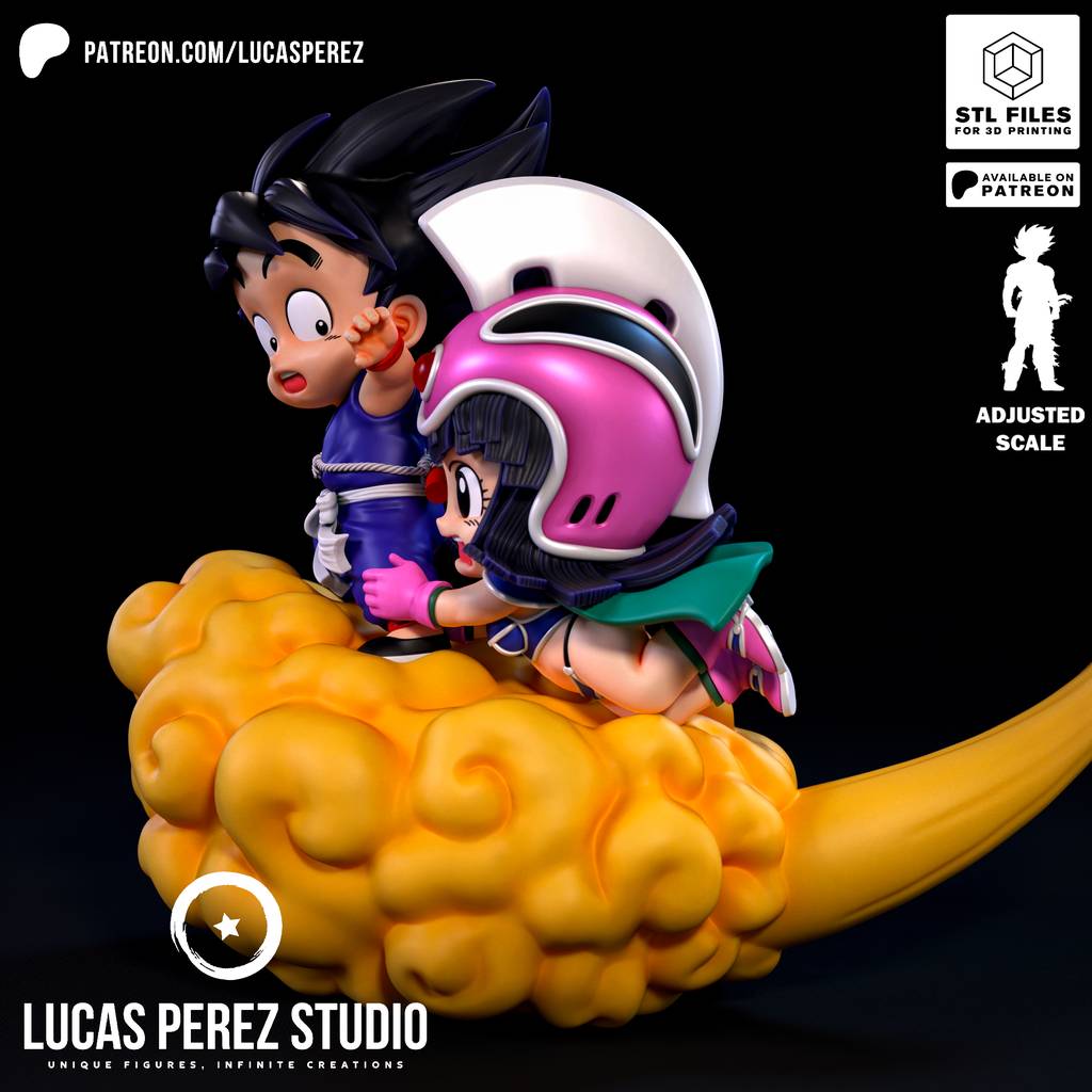 P站图纸印象馆 Lucas Perez 龙珠 悟空和琪琪 Lucas Perez 龙珠 悟空和琪琪