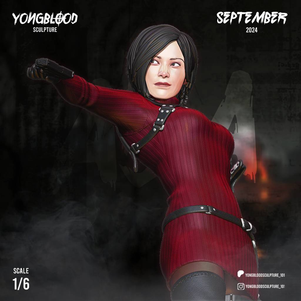 P站图纸印象馆 Yongblood Sculpture 生化危机 艾达·王 Yongblood Sculpture 生化危机 艾达·王