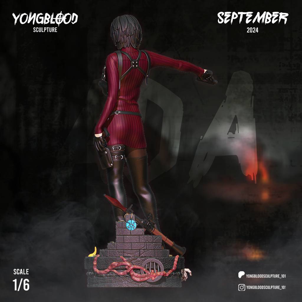 P站图纸印象馆 Yongblood Sculpture 生化危机 艾达·王 Yongblood Sculpture 生化危机 艾达·王