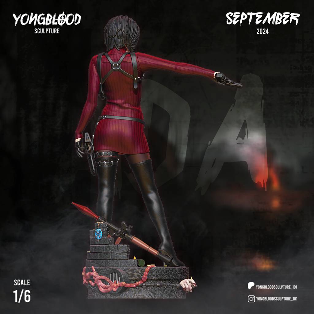 P站图纸印象馆 Yongblood Sculpture 生化危机 艾达·王 Yongblood Sculpture 生化危机 艾达·王