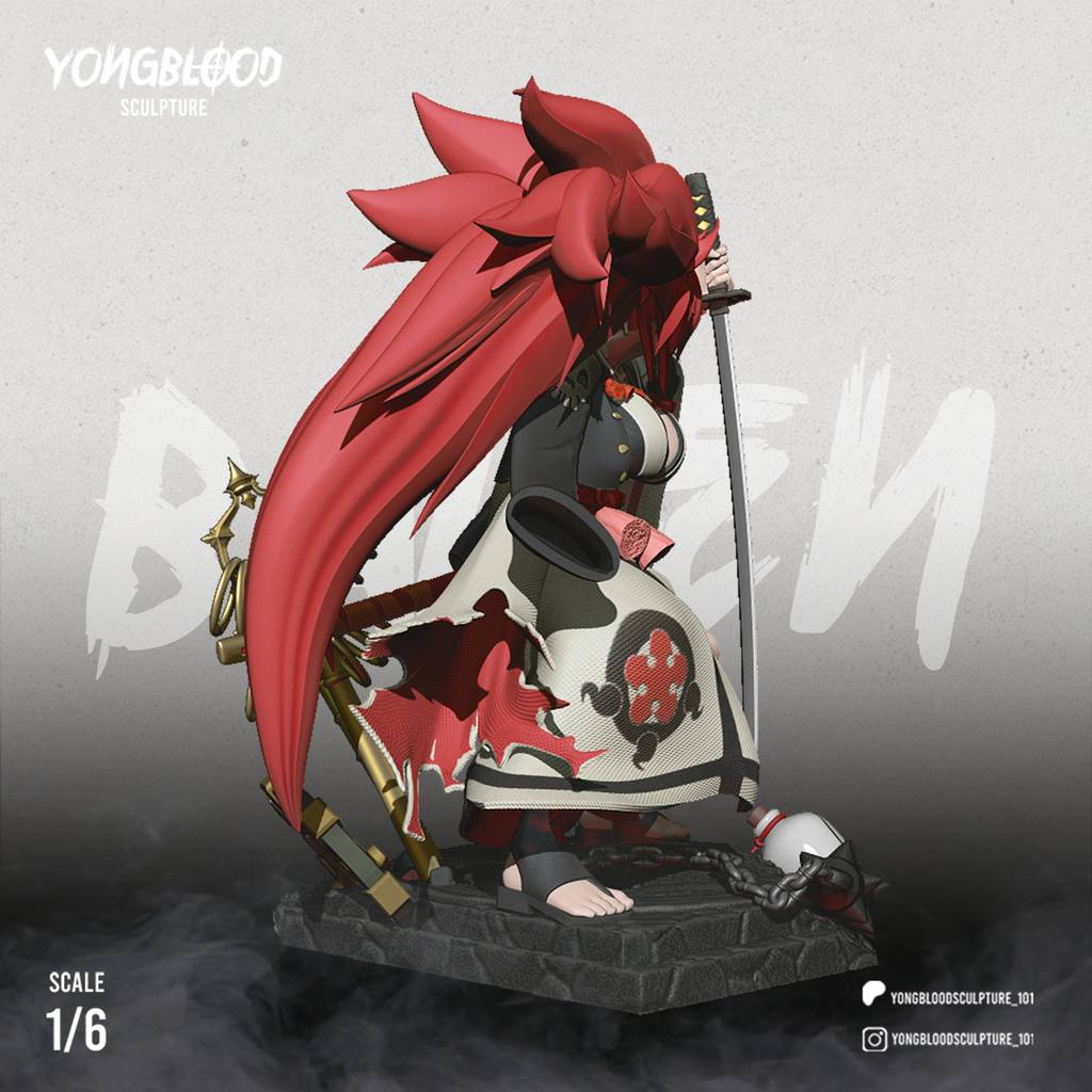 P站图纸印象馆 Yongblood Sculpture 罪恶装备 梅喧 Yongblood Sculpture 罪恶装备 梅喧