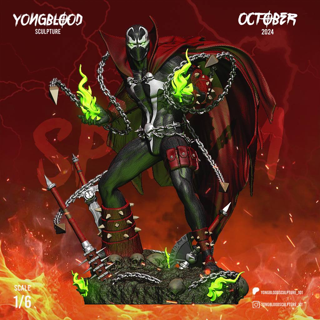 P站图纸印象馆 Yongblood Sculpture 再生侠 Yongblood Sculpture 再生侠