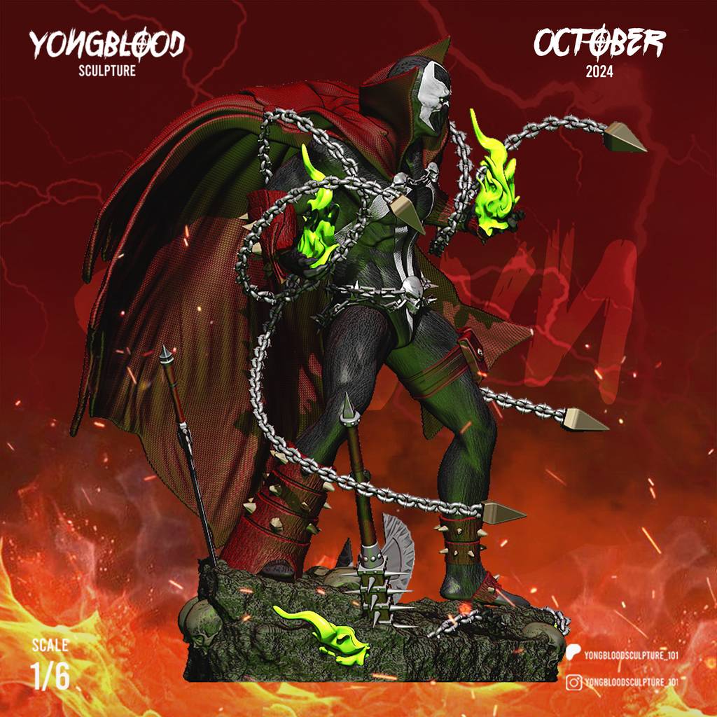 P站图纸印象馆 Yongblood Sculpture 再生侠 Yongblood Sculpture 再生侠