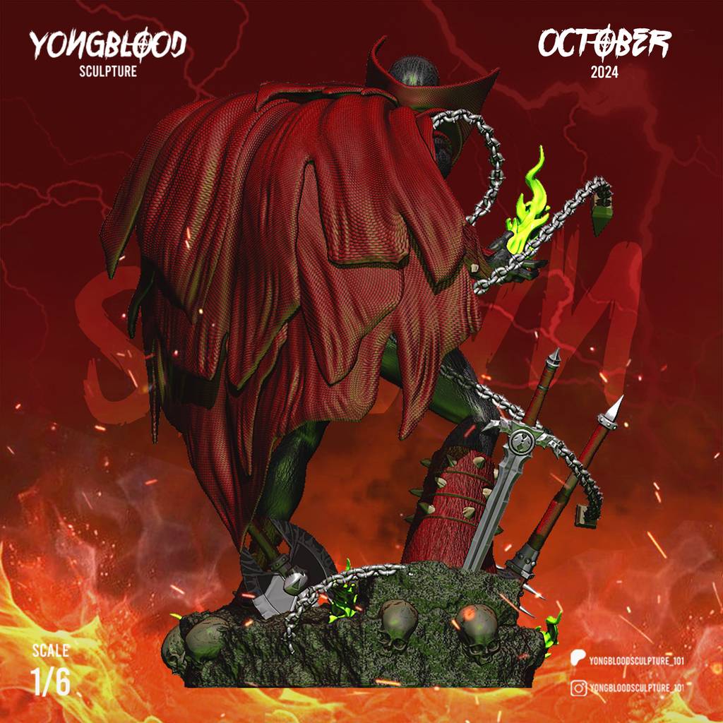 P站图纸印象馆 Yongblood Sculpture 再生侠 Yongblood Sculpture 再生侠